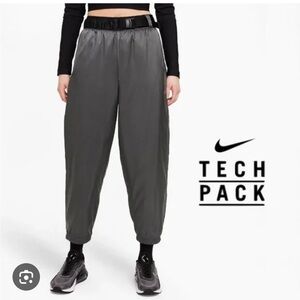 Nike Tech Pack Grey Women's Belted Pants